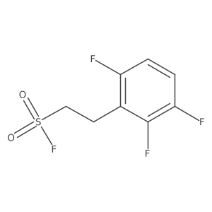 2-(2,3,6-Trifluorophenyl)ethane-1-sulfonyl fluoride结构式
