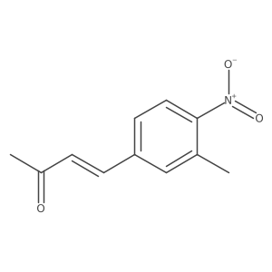 4-(3-Methyl-4-nitrophenyl)but-3-en-2-one Structure