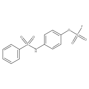 4-Benzenesulfonamidophenyl sulfurofluoridate Structure