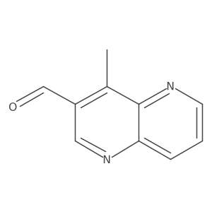 4-Methyl-1,5-naphthyridine-3-carbaldehyde Structure