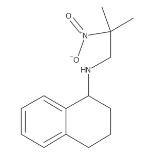 N-(2-methyl-2-nitropropyl)-1,2,3,4-tetrahydronaphthalen-1-amine Structure