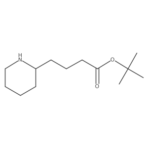 Tert-butyl 4-(piperidin-2-yl)butanoate Structure