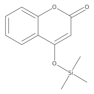 4-Trimethylsiloxycumarin结构式