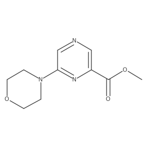 Methyl 6-Morpholinopyrazine-2-carboxylate Structure