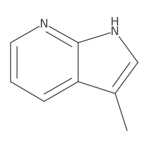 3-methyl(1-(2)H)-1H-pyrrolo[2,3-b]pyridine Structure