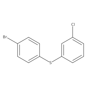 1-Bromo-4-(3-chlorophenylsulfanyl)-benzene结构式