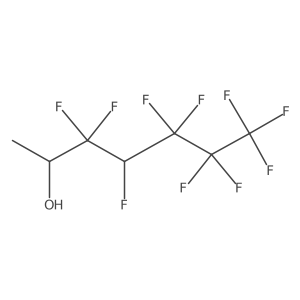 3,3,4,5,5,6,6,7,7,7-Decafluoroheptan-2-ol结构式