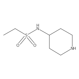 N-(Piperidin-4-yl)ethane-1-sulfonamide Structure
