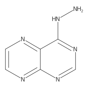4(1H)-Pteridinone, hydrazone结构式
