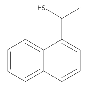 1-(1-Naphthyl)ethanethiol Structure