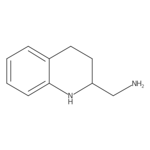 2-Aminomethyl-1,2,3,4-tetrahydroquinoline结构式
