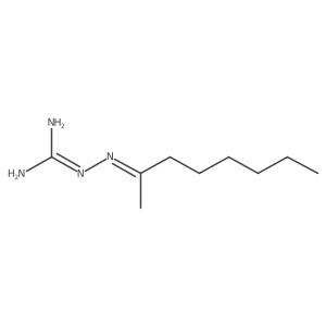 Hydrazinecarboximidamide, 2-(1-methylheptylidene结构式