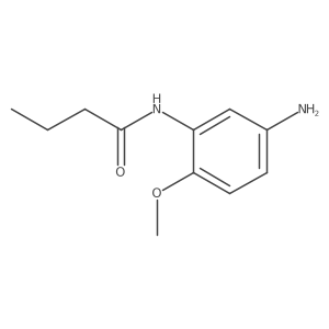 N-(5-Amino-2-methoxyphenyl)butanamide Structure