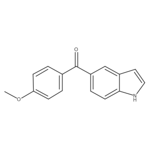 Methanone,1h-indol-5-yl(4-methoxyphenyl)- Structure