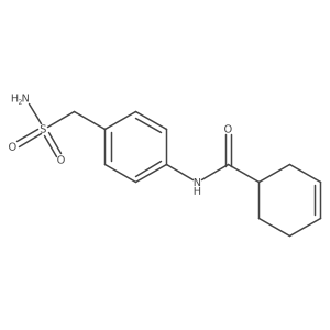 N-[4-(sulfamoylmethyl)phenyl]cyclohex-3-ene-1-carboxamide Structure