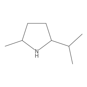 2-Methyl-5-(propan-2-YL)pyrrolidine Structure
