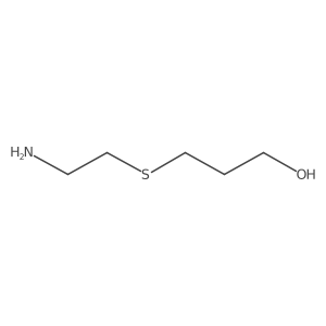 3-(2-Aminoethylthio)propanol Structure