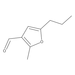 2-Methyl-5-propylfuran-3-carbaldehyde Structure