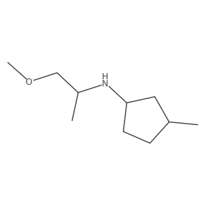 N-(1-methoxypropan-2-yl)-3-methylcyclopentan-1-amine Structure