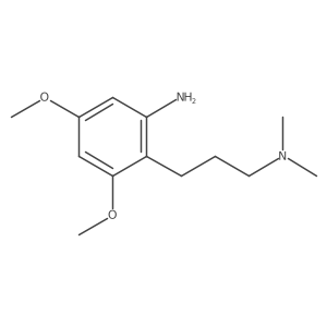 2-(3-(Dimethylamino)propyl)-3,5-dimethoxybenzenamine Structure