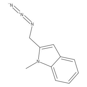 2-(azidomethyl)-1-methyl-1H-indole结构式