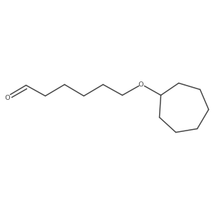 6-(Cycloheptyloxy)hexanal结构式