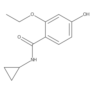 Benzamide, N-cyclopropyl-2-ethoxy-4-hydroxy-结构式