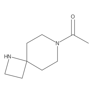 1-(1,7-Diazaspiro[3.5]nonan-7-yl)ethanone结构式