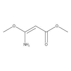 Methyl 3-amino-3-methoxyacrylate结构式