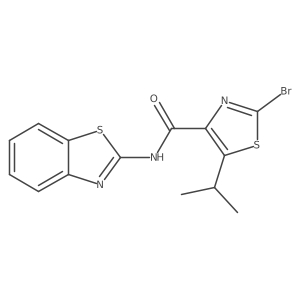 C14H12BrN3OS2 Structure