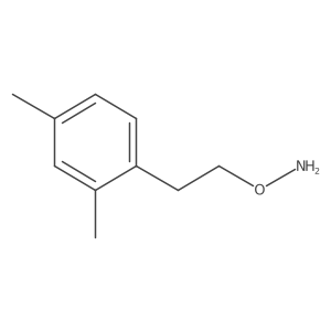 O-[2-(2,4-dimethylphenyl)ethyl]hydroxylamine结构式