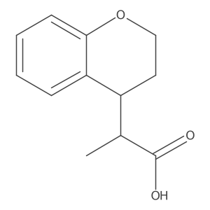 2-(Chroman-4-yl)propanoic acid结构式