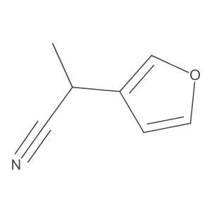 2-(3-Furyl)propanenitrile Structure