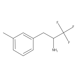 1,1,1-Trifluoro-3-(m-tolyl)propan-2-amine结构式