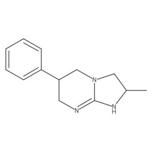 2-methyl-6-phenyl-2H,3H,5H,6H,7H,8H-imidazo[1,2-a]pyrimidine结构式
