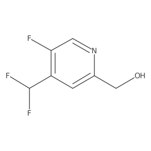 (4-(Difluoromethyl)-5-fluoropyridin-2-yl)methanol Structure