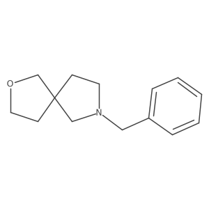 7-Benzyl-2-oxa-7-azaspiro[4.4]nonane结构式