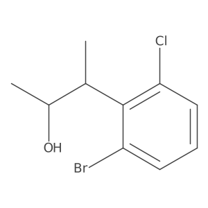 3-(2-Bromo-6-chlorophenyl)butan-2-ol Structure