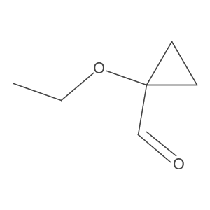 1-Ethoxycyclopropane-1-carbaldehyde Structure