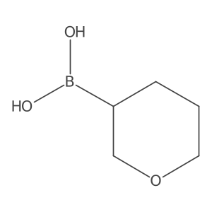 Tetrahydropyran-3-boronic acid Structure