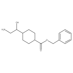 NCC(O)C1CCN(C(=O)OCc2ccccc2)CC1结构式