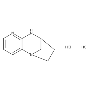 1,6,8-Triazatricyclo[7.2.1.0,2,7]dodeca-2,4,6-triene dihydrochloride Structure