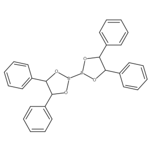 Bis(1,2-diphenylethane-1,2-diol)diboron Structure