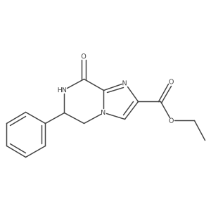 Ethyl 8-oxo-6-phenyl-5,6,7,8-tetrahydroimidazo[1,2-a]pyrazine-2-carboxylate Structure