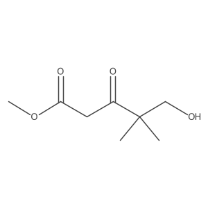 Methyl 5-hydroxy-4,4-dimethyl-3-oxopentanoate Structure