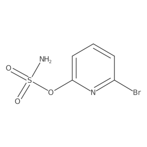 6-Bromopyridin-2-yl sulfamate结构式