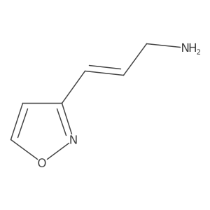 3-(1,2-Oxazol-3-yl)prop-2-en-1-amine Structure