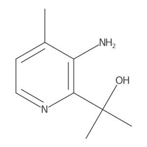 2-(3-Amino-4-methylpyridin-2-yl)propan-2-ol Structure