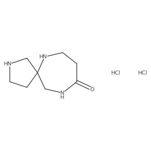 2,6,10-Triazaspiro[4.6]undecan-9-one dihydrochloride Structure