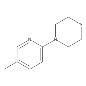 4-(5-Methylpyridin-2-yl)thiomorpholine结构式